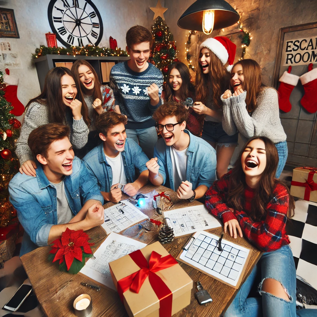 escape room navidad