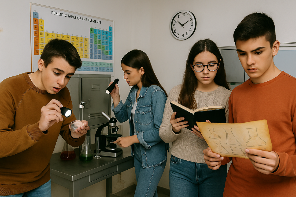 Escape room Educativo valencia Gomivent
