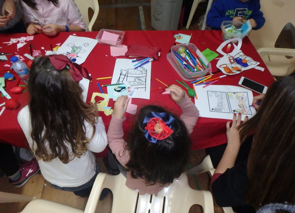 taller creativo para niños