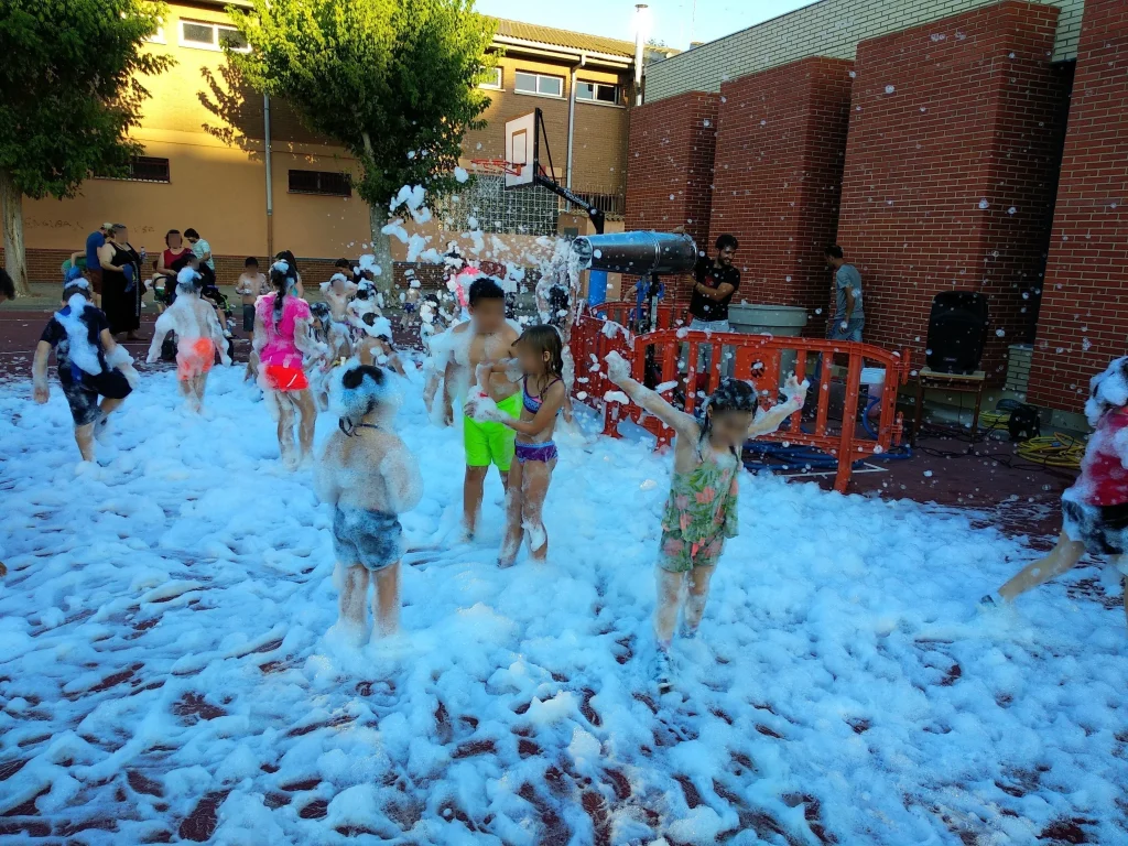 fiestas espuma Gomivent