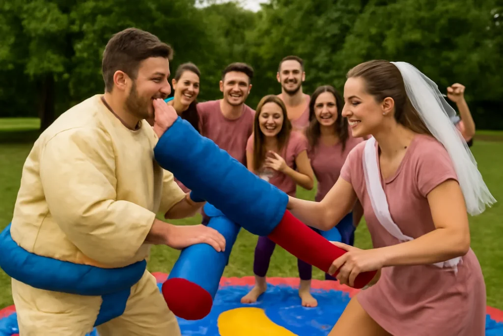 Despedidas de soltera con humor amarillo